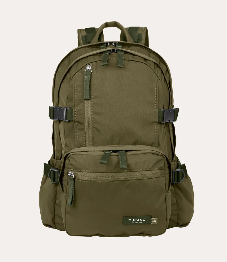 Tucano Desert 15" Rucksack Blau recycelt 15,6 Zoll