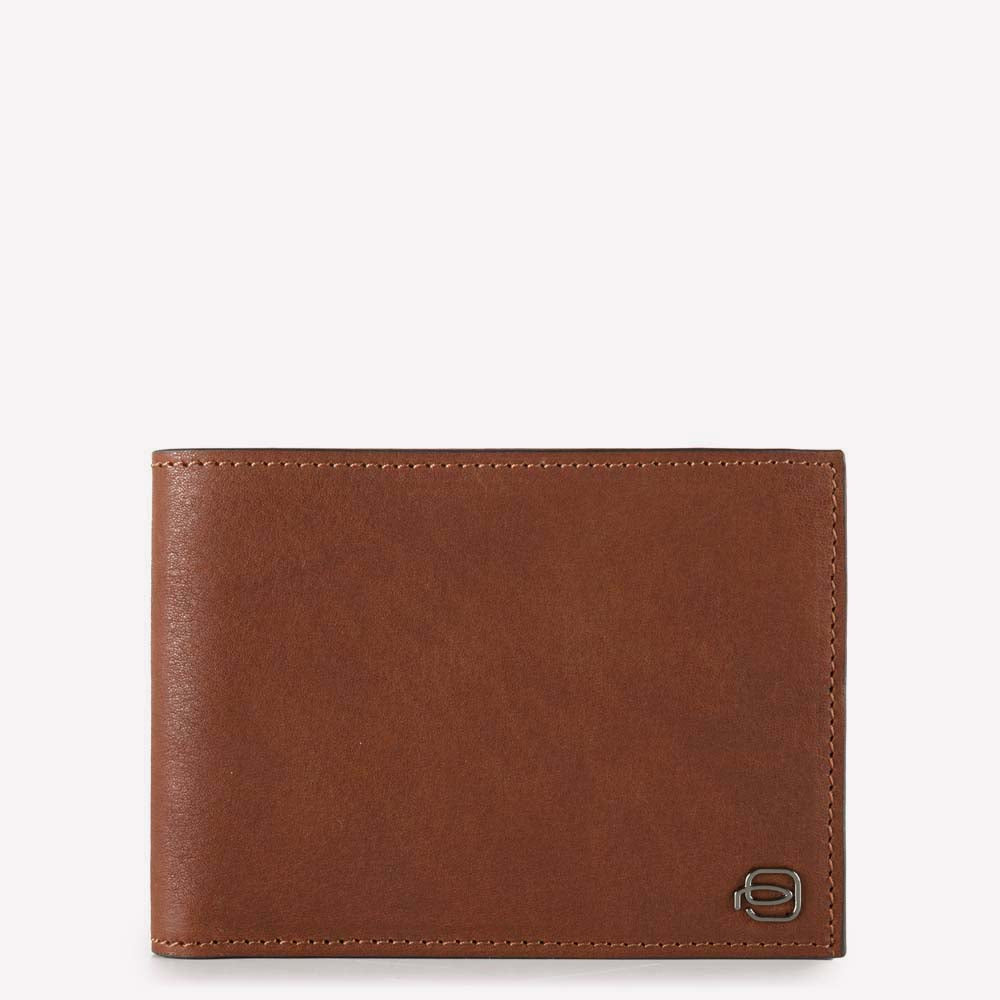Piquadro Blue Square Geldbörse Herren Leder Braun