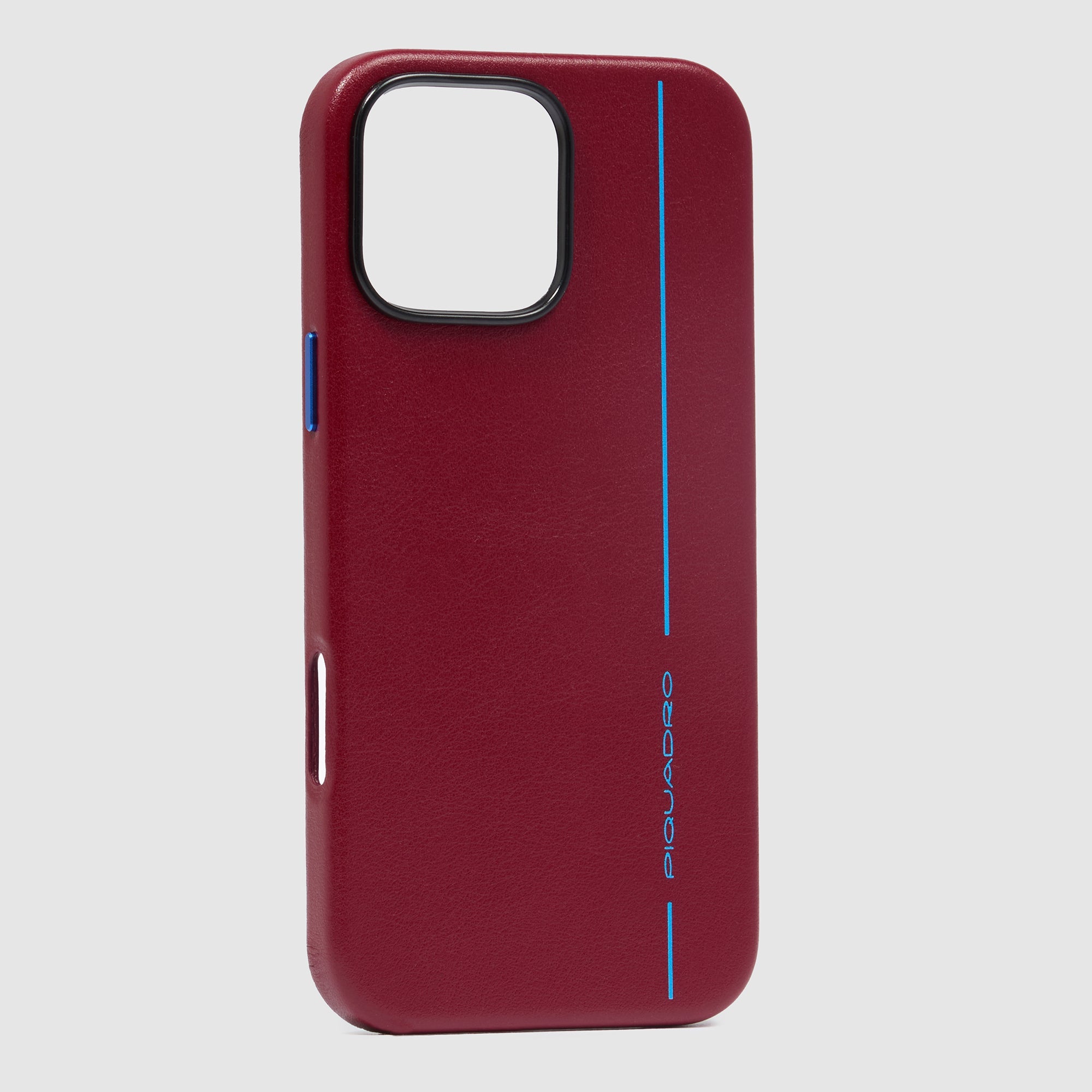 Piquadro Connequ iPhone 16 Pro Max Hülle Leder 6,9 Zoll