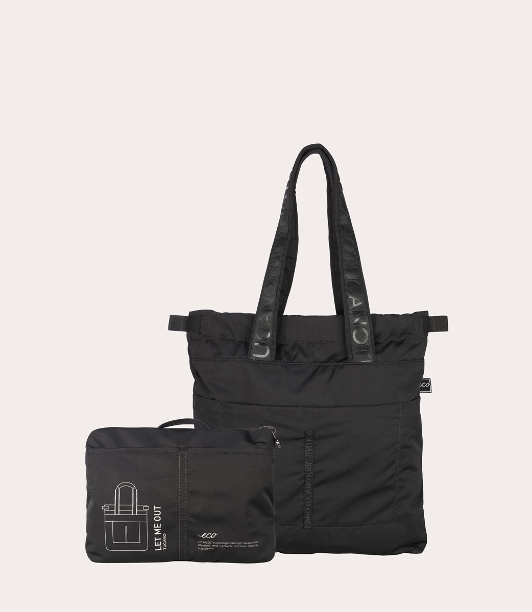 Tucano Let Me Out Shopper faltbar Blau