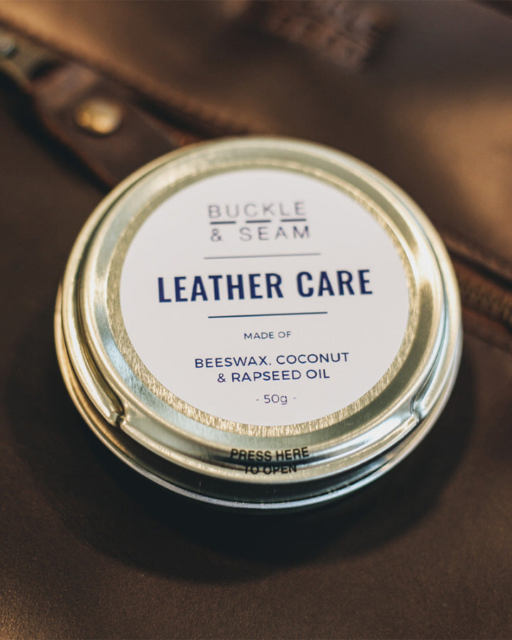 Buckle & Seam Leather Care Lederpflege Wachs 50g farbneutral