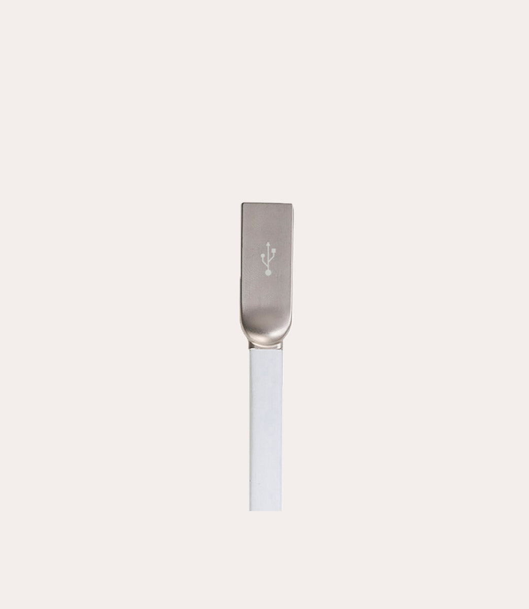 Tucano USB-C Kabel Flach Zink Schwarz Schnellladung