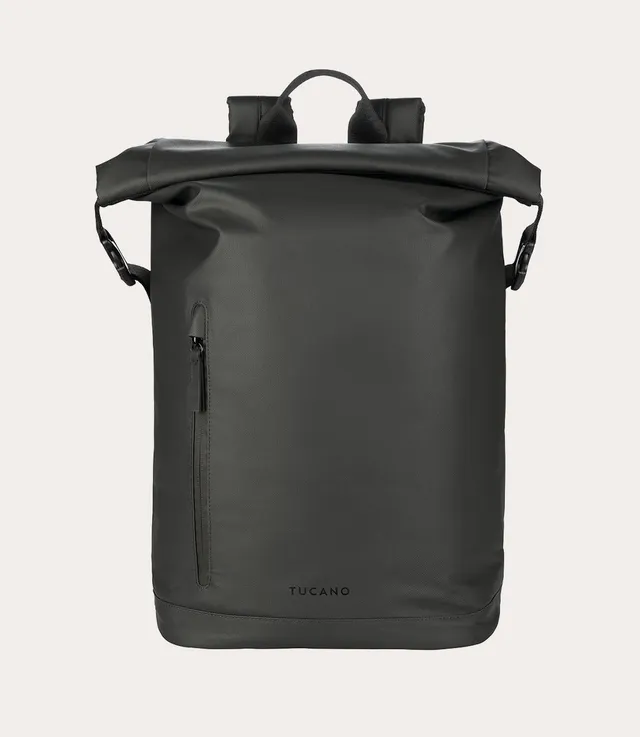 Tucano Rollo Laptop-Rucksack 15,6 Zoll Blau Rolltop