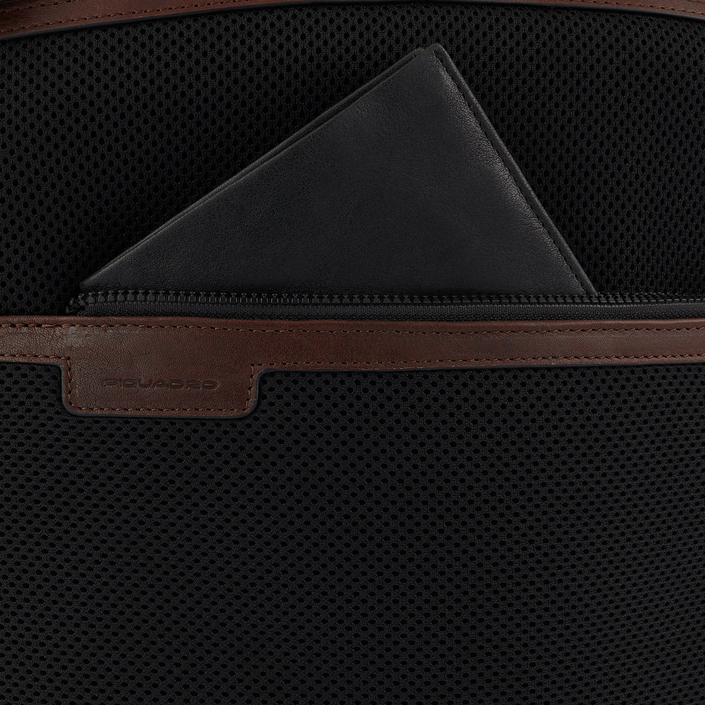 Piquadro Black Square Rucksack 14 Zoll schwarz Laptop