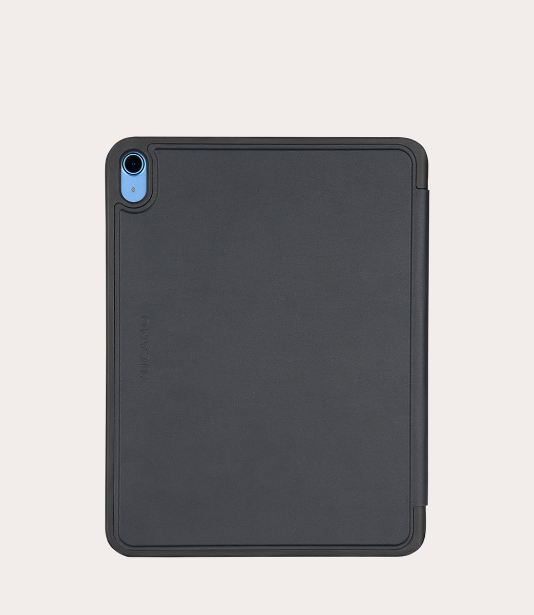 Tucano Bamboo iPad Hülle 10,9 2022 Schwarz Origami