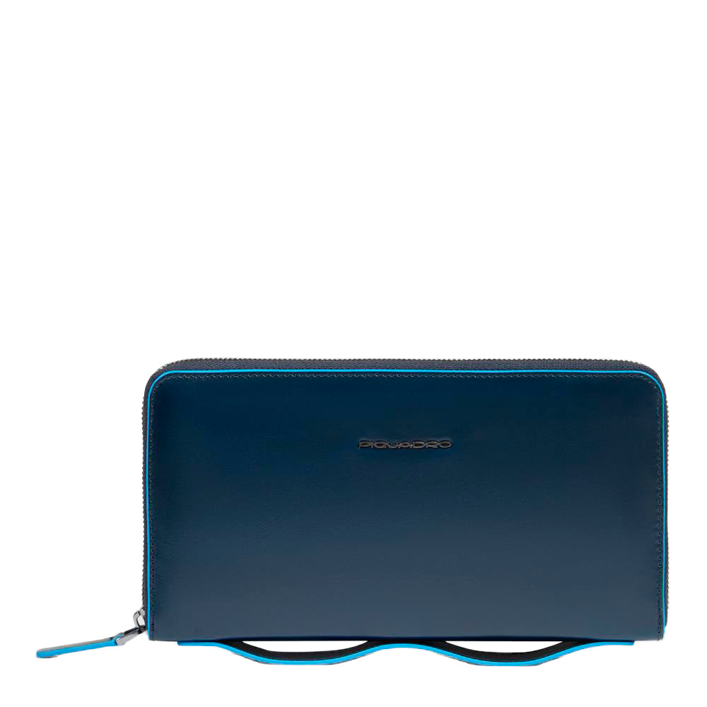 Piquadro Urban Pochette Leder schwarz Umhängetasche