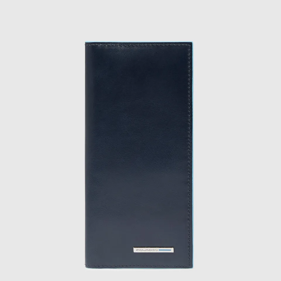 Piquadro Blue Square Geldbörse Herren vertikal Schwarz RFID