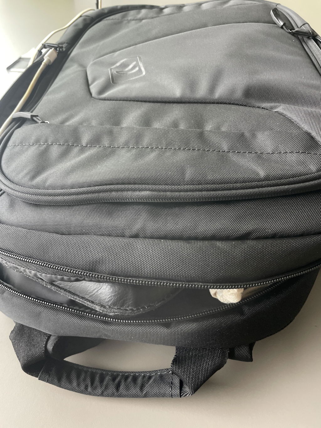 Tucano Lato Rucksack 17 Zoll Blau Laptopfach recycelt