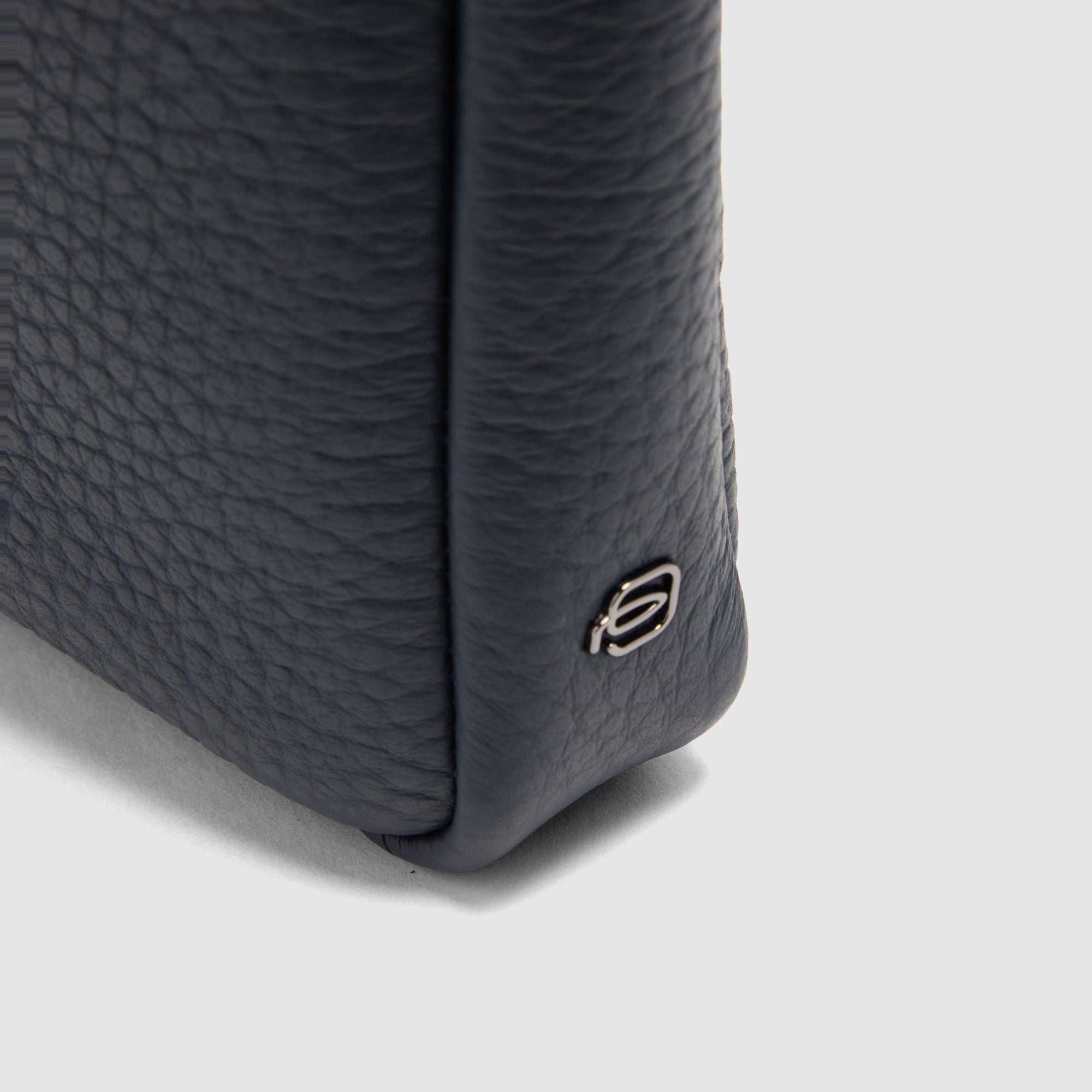 Piquadro Black Square Pochette Herren Leder Schwarz iPad 13