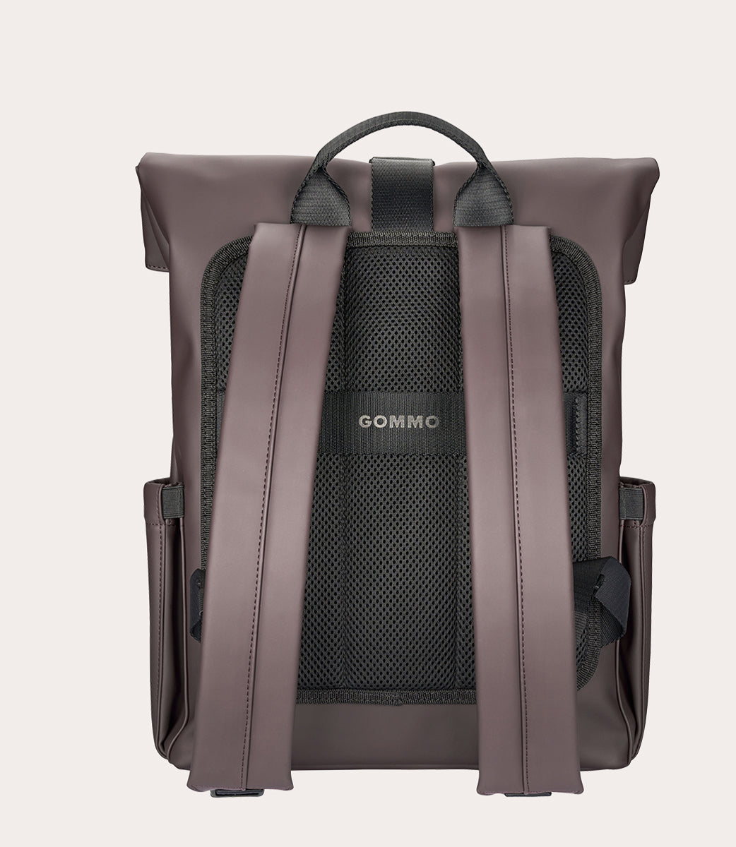 Tucano Gommo Rolltop 14 Zoll Rucksack Schwarz wasserdicht