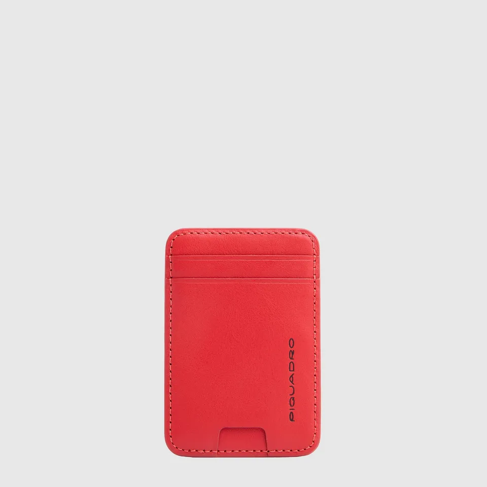 Piquadro BagMotic Kartenetui MagSafe Unisex Leder Cognac