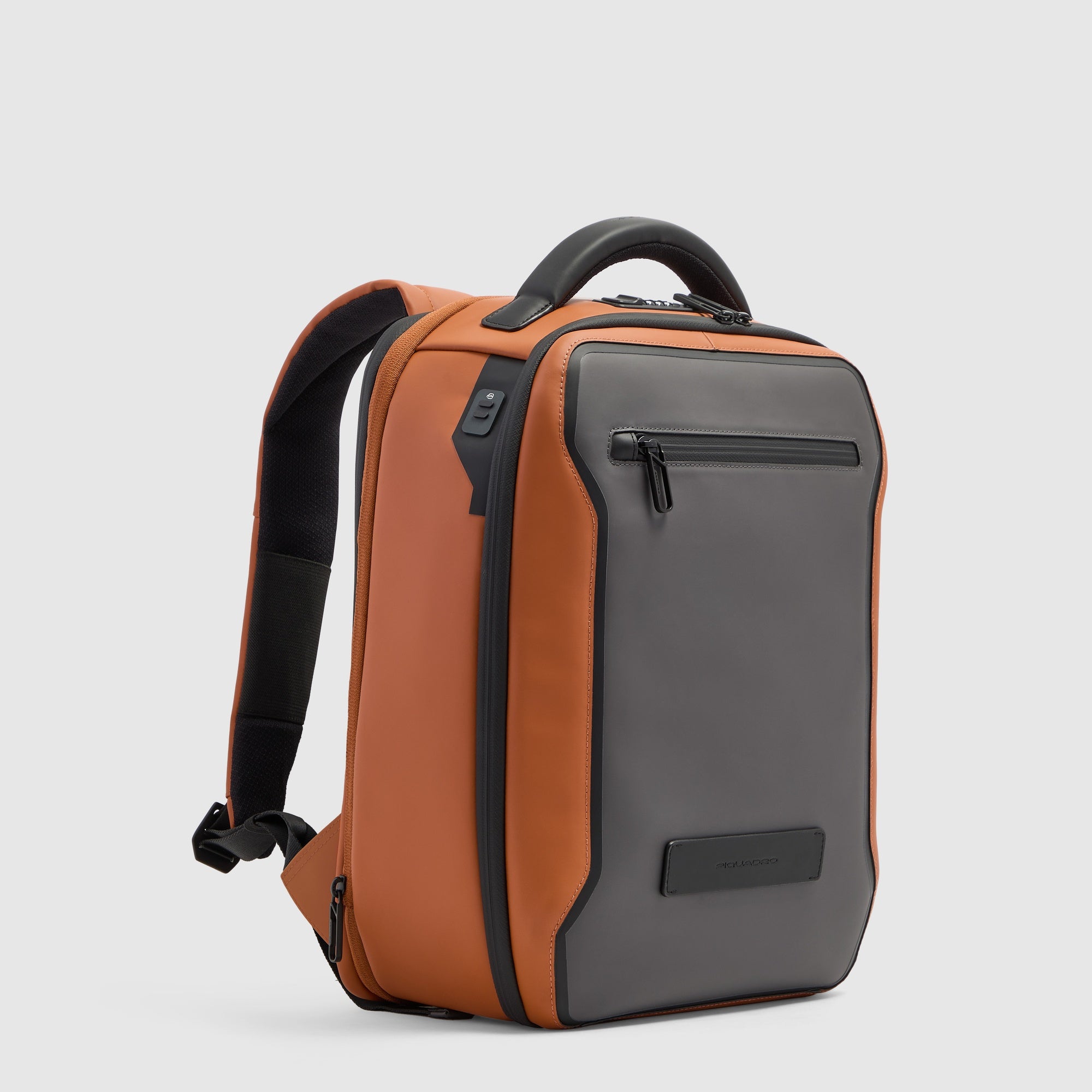 Piquadro Corner 2.0 Rucksack 14 Zoll wasserabweisend grün
