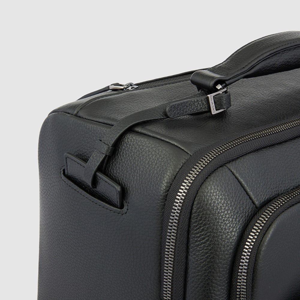 Piquadro PQ-Light Trolley 15,6 Zoll schwarz Laptopfach