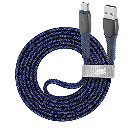 RIVACASE RIVAPOWER Micro-USB-Kabel 1,2m Blau Nylon