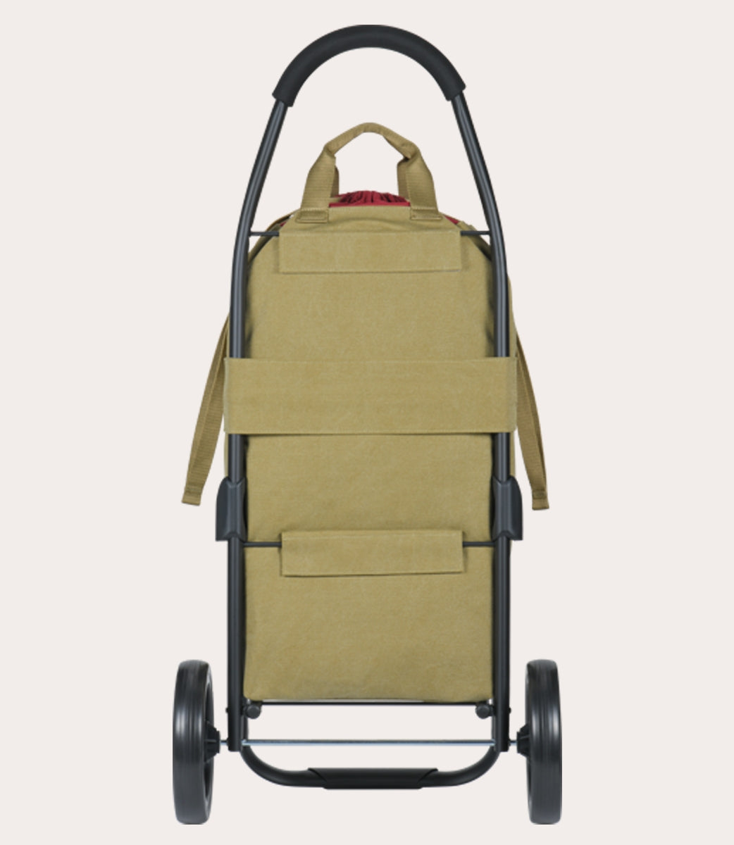 Tucano Carry Einkaufstrolley 2-Rad Beige Canvas