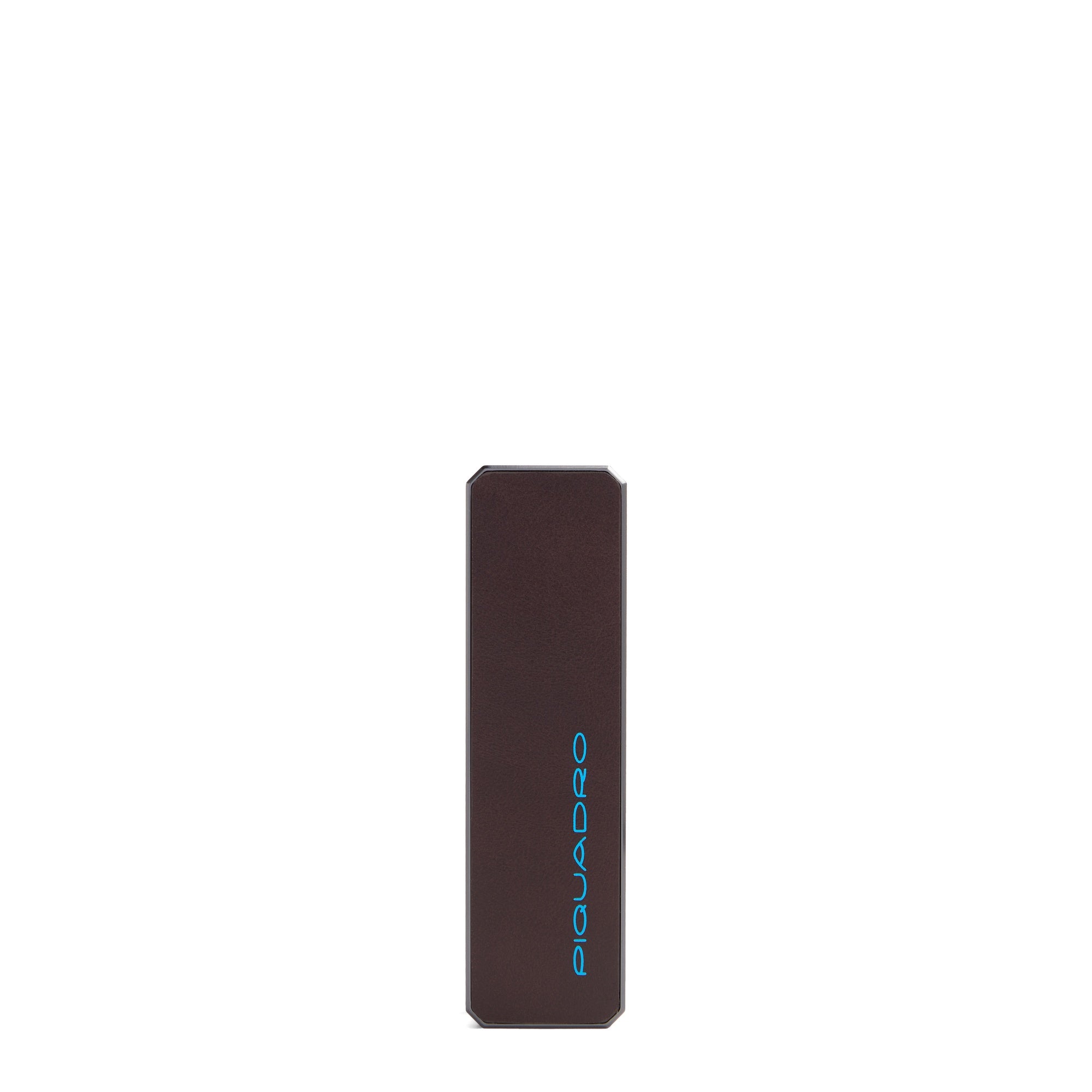 Piquadro Connequ Schlüsselanhänger Leder Blau mit Tracker