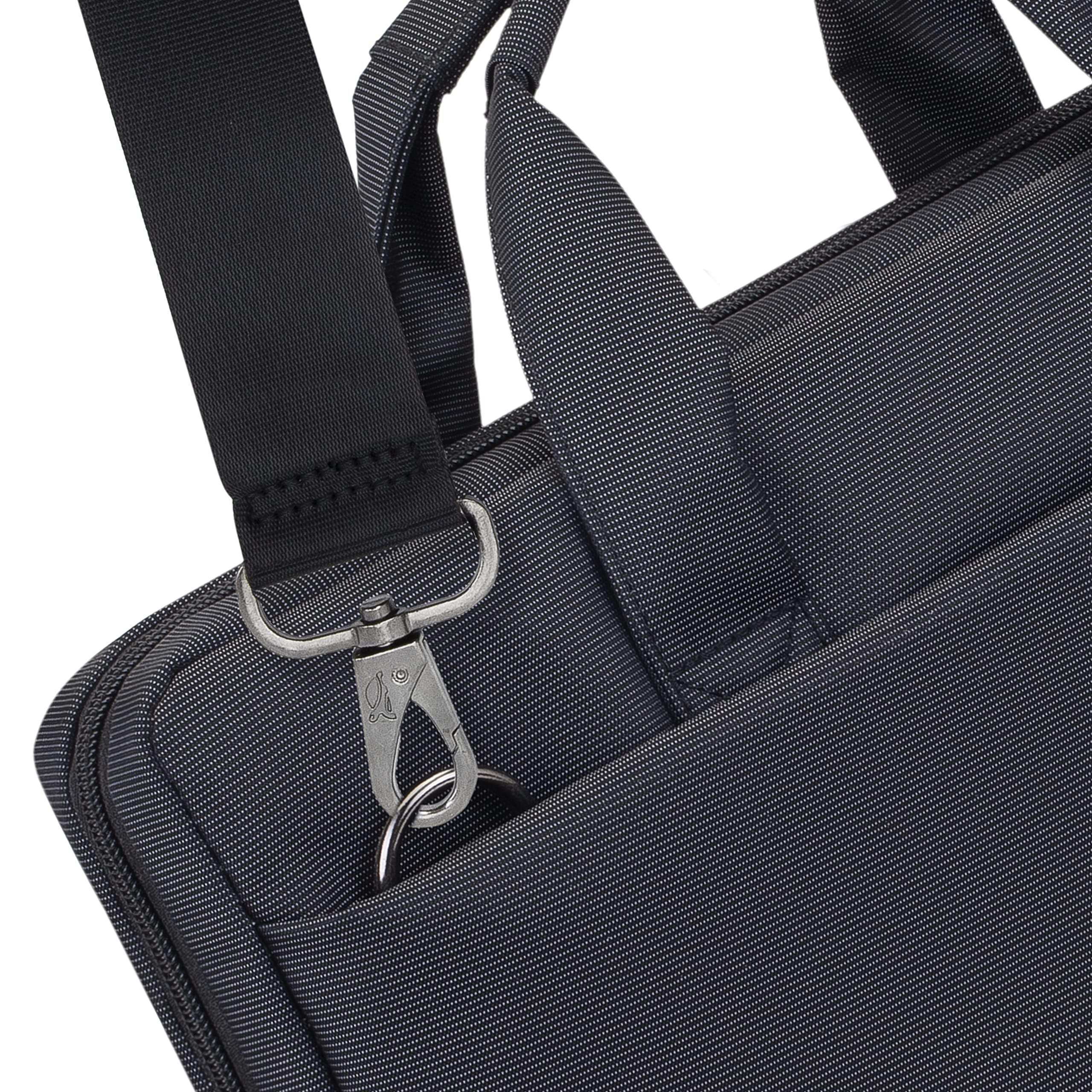 RIVACASE Central 8221 Laptoptasche 13,3 Zoll Schwarz gepolstert