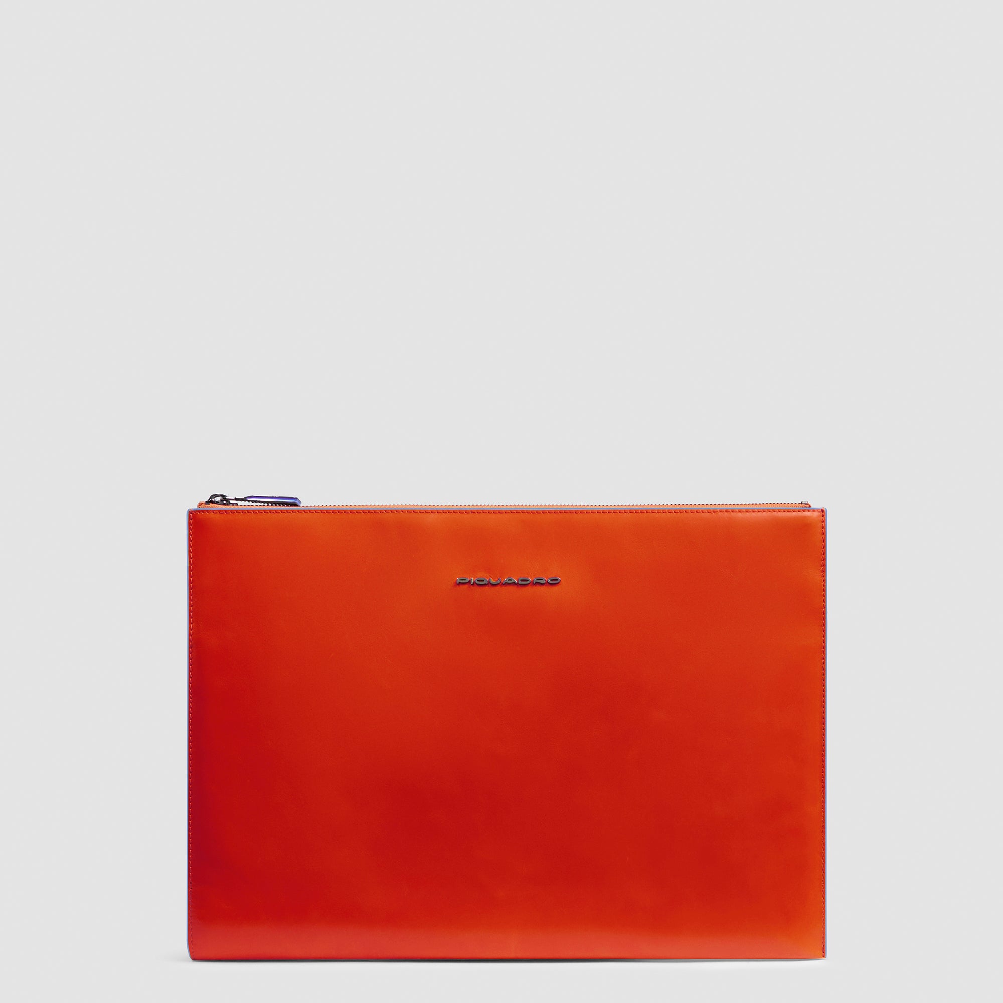 Piquadro Black Square Pochette iPad Pro 13 blau Leder