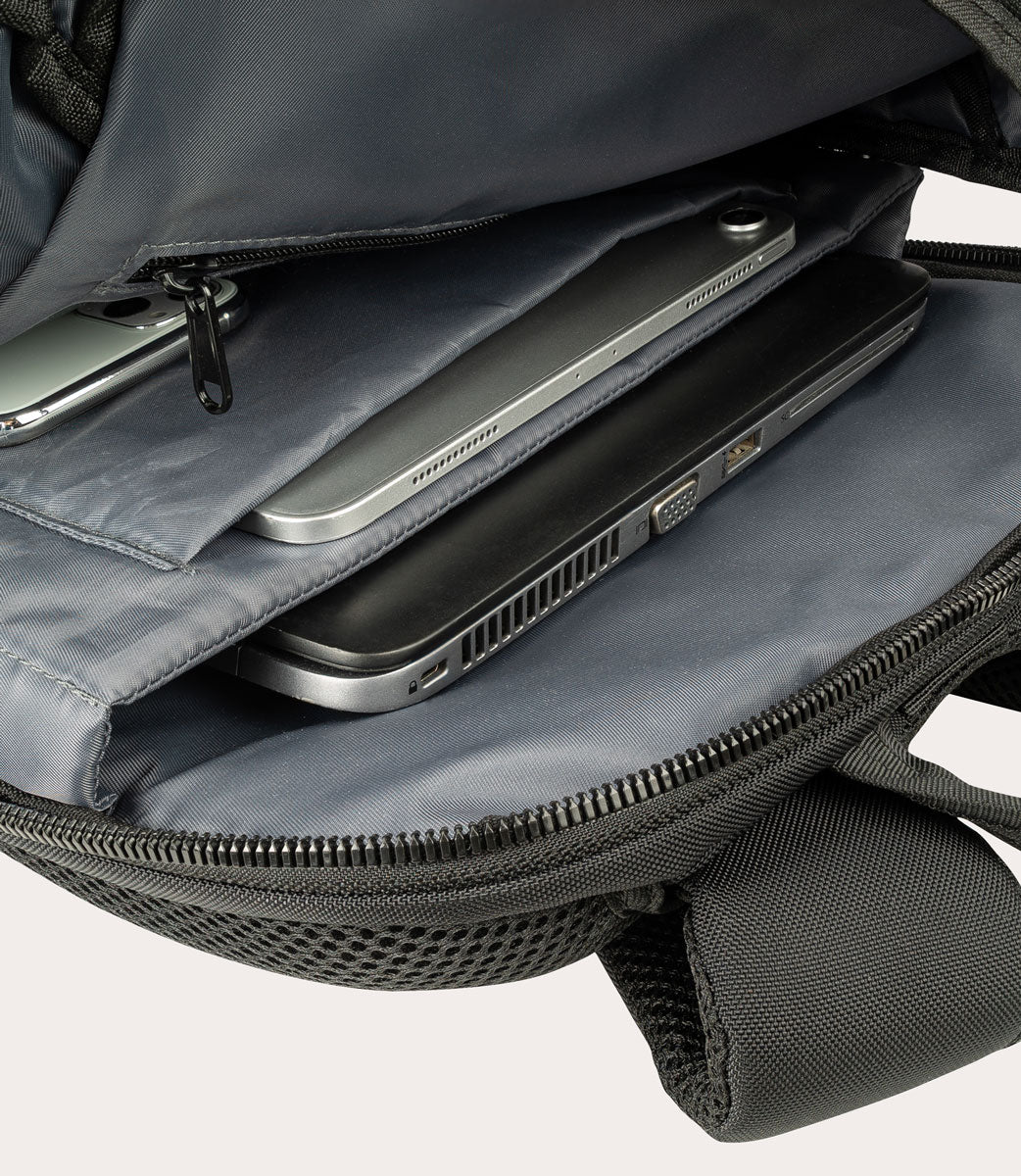 Tucano Suitcases Terras Laptoprucksack 15.6 Zoll Schwarz Business