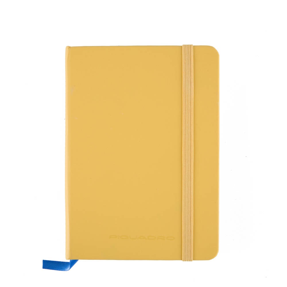 Piquadro Brief Notizbuch A6 liniert Grün Leder