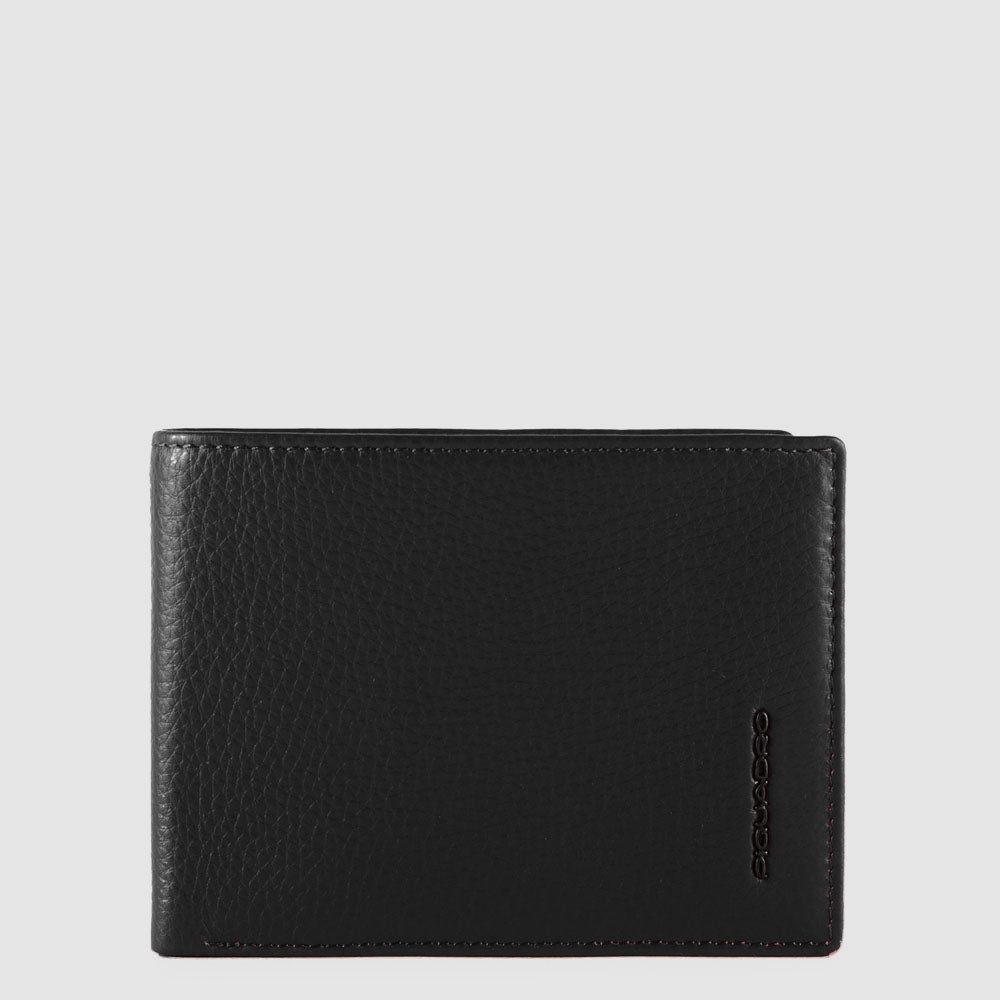 Piquadro Blue Square Geldbörse Herren Leder Münzfach RFID