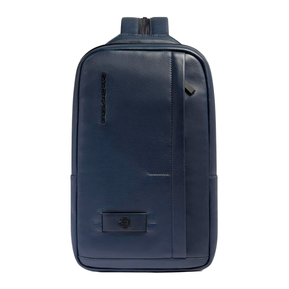 Piquadro Urban Slingbag Herren Leder Schwarz iPad-Fach