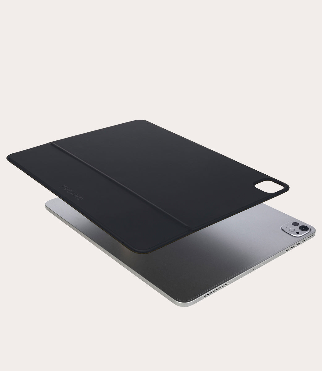 Tucano Magnet iPad Hülle 11 Zoll Schwarz Rückseiten-Cover