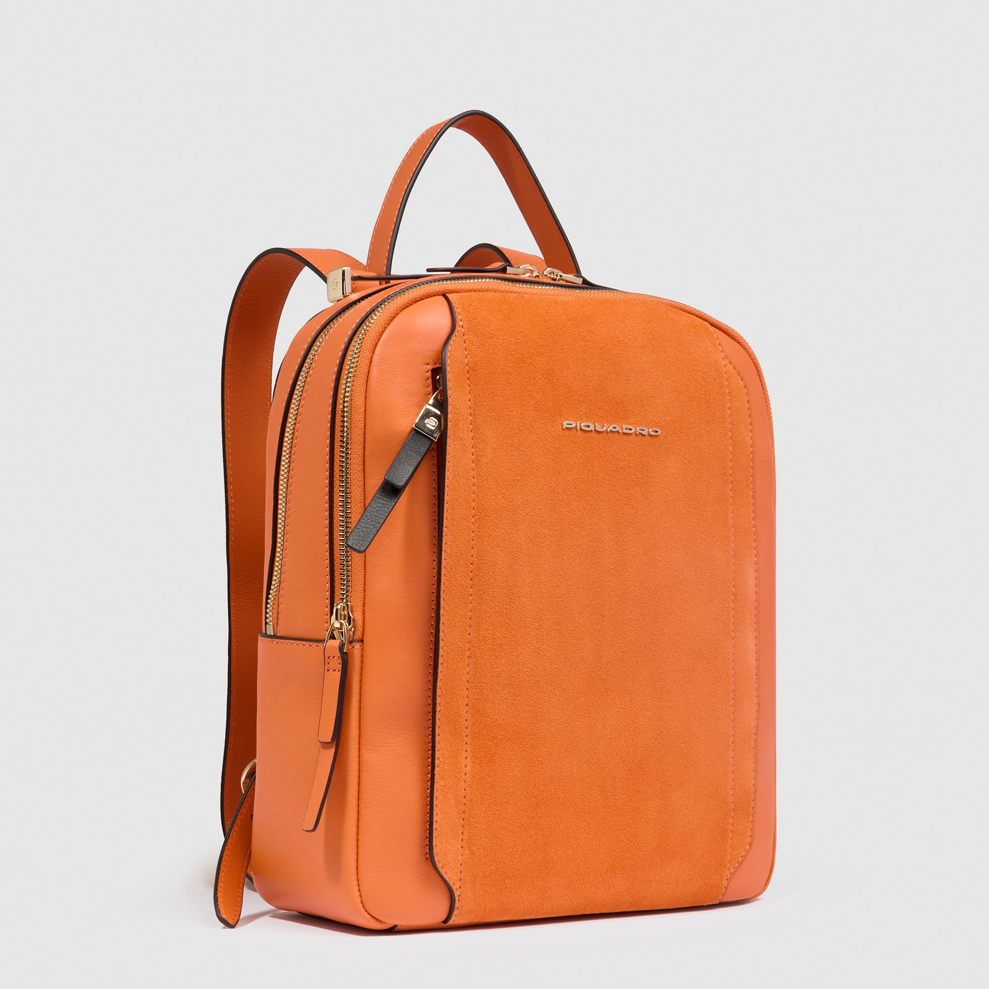 Piquadro Lyra Damen Rucksack iPadfach MS Leder RFID