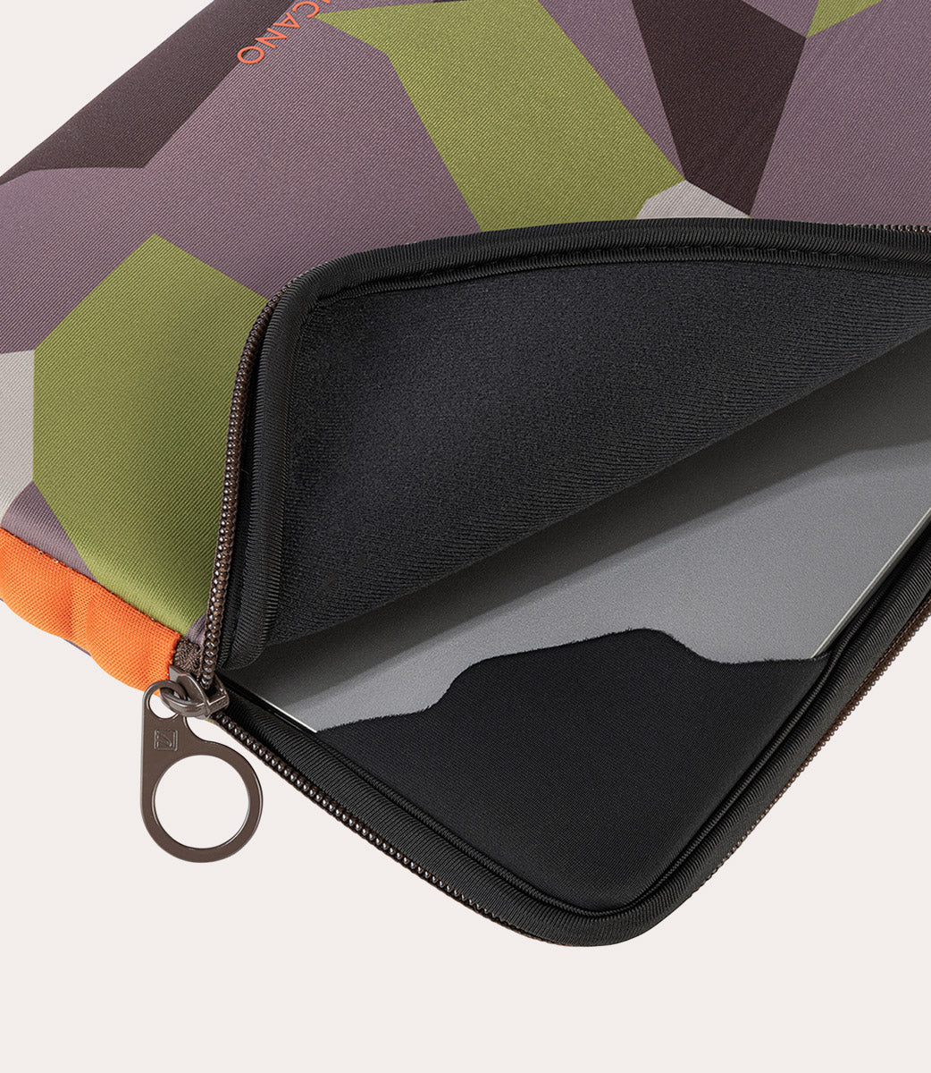 Tucano Offroad Laptop Hülle Grün 13-14 Zoll Neopren Bumper