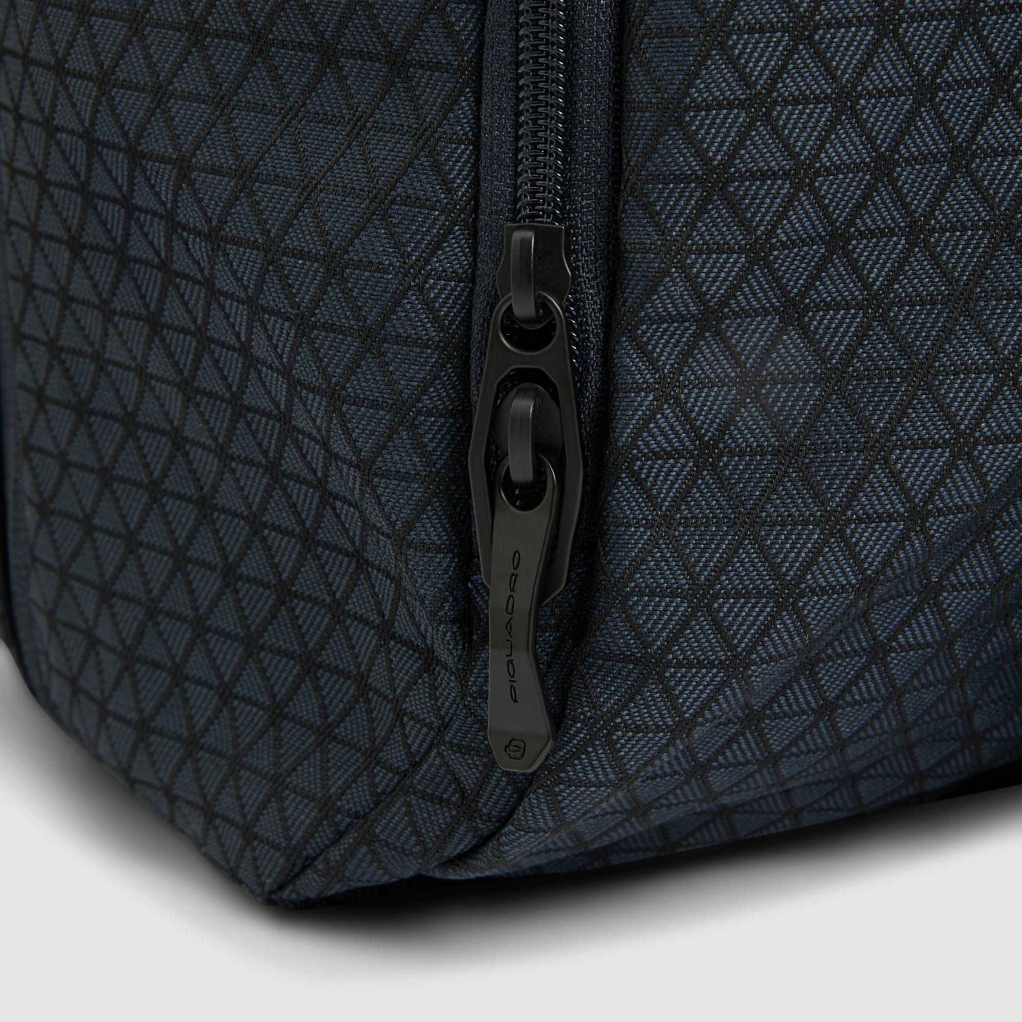 Piquadro Corner 2.0 Reisetasche Faltbar Blau Recycelt