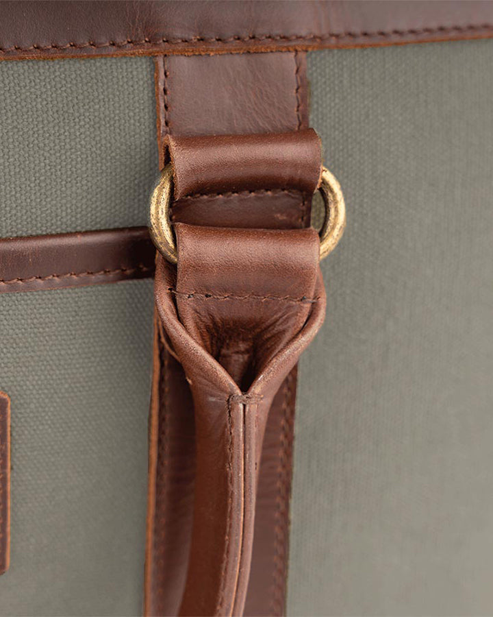 Buckle & Seam Venture Aktentasche Laptoptasche 16 Zoll Blau