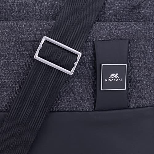 RIVACASE Anvik 8823 Laptoptasche 13,3 Zoll Schwarz Kunstleder