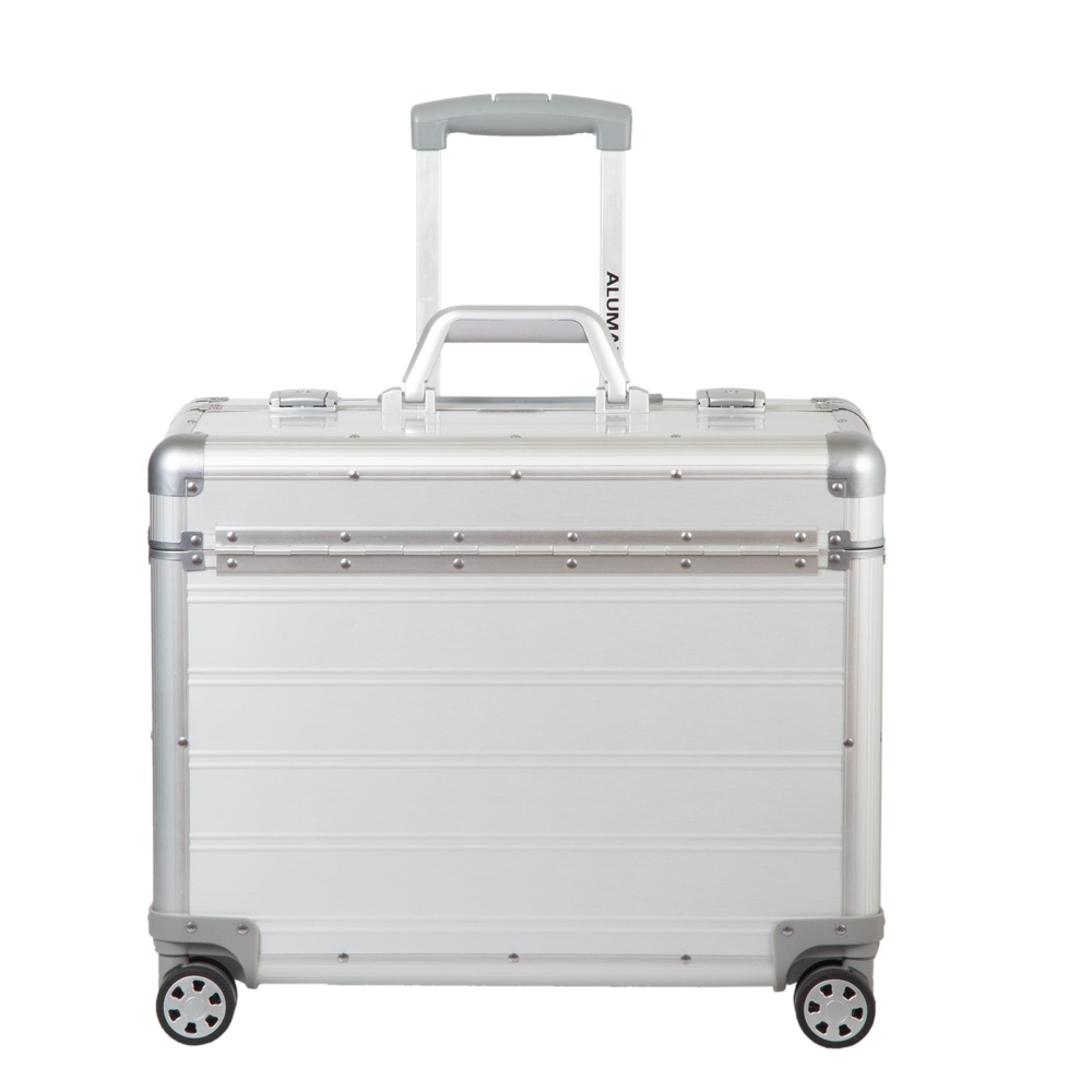 Lightpak Pandora Pilotenkoffer Aluminium Silber 14 Zoll
