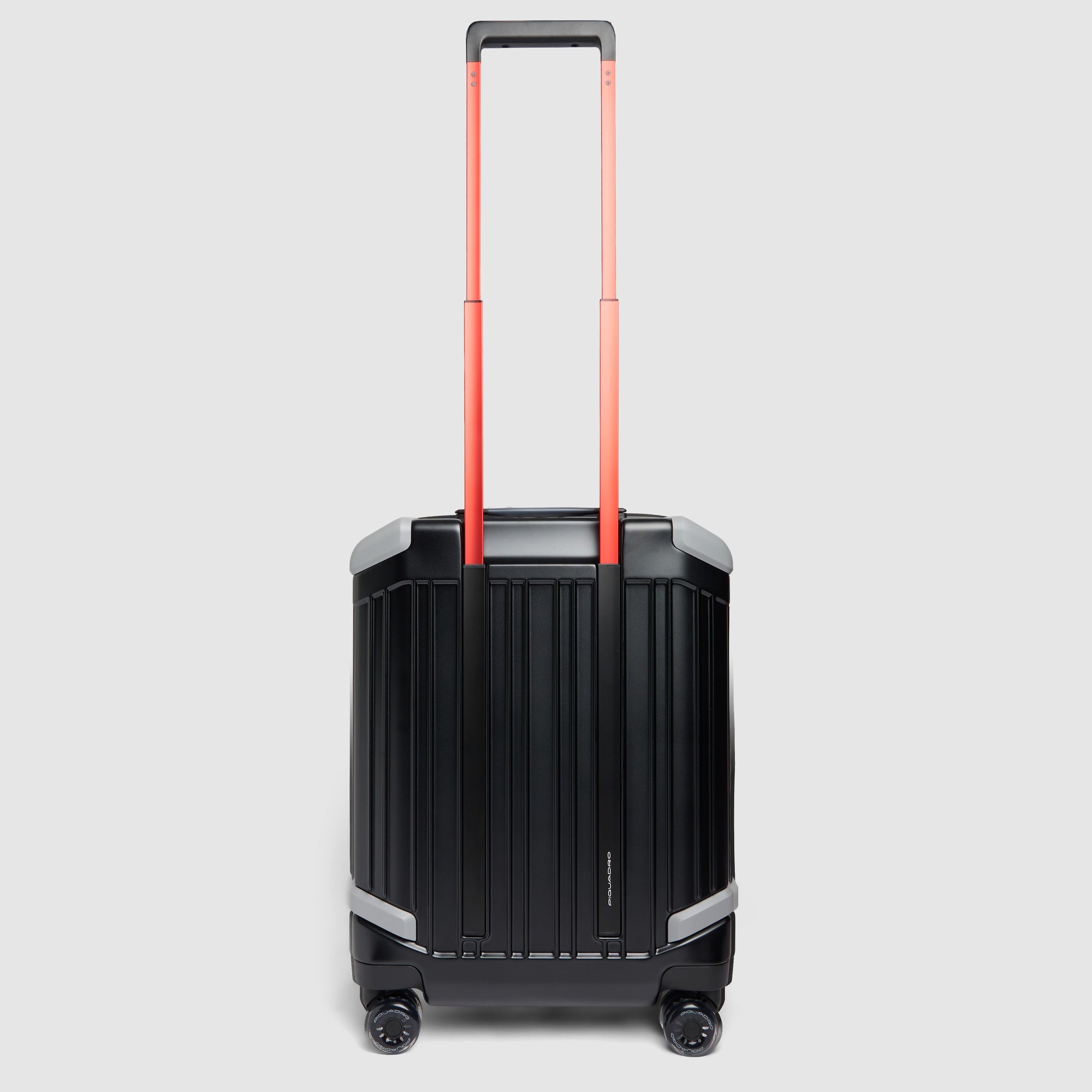 Piquadro PQ-Light Kabinentrolley Schwarz Hartschale 4 Rollen