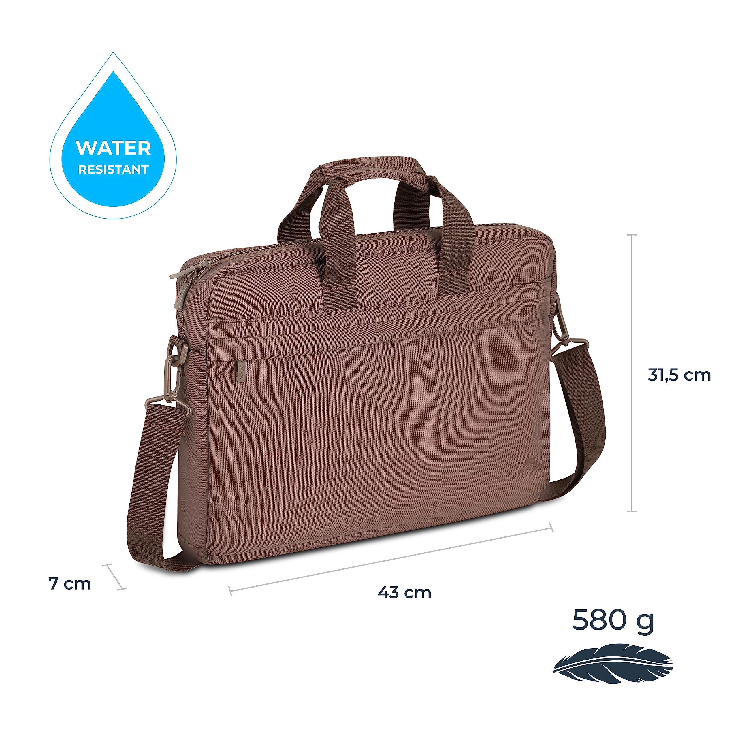 RIVACASE Eden 8235 Laptoptasche 15,6 Zoll wasserabweisend