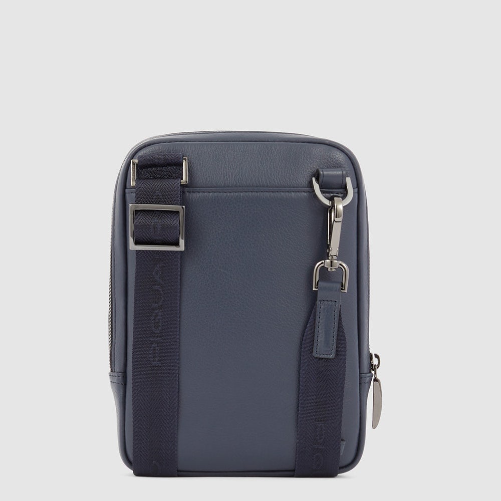 Piquadro Urban Umhängetasche Herren schwarz Leder