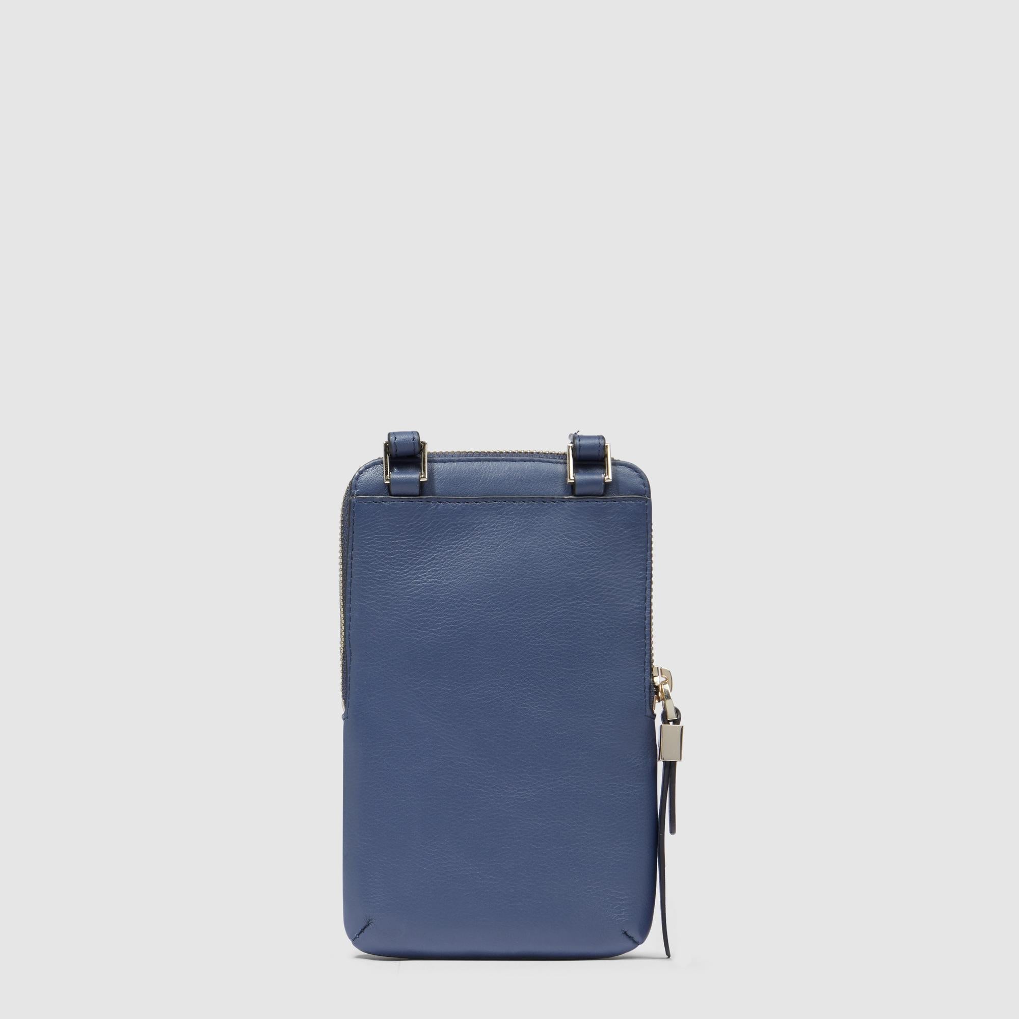 Piquadro Connequ Handytasche Leder RFID N Umhänge