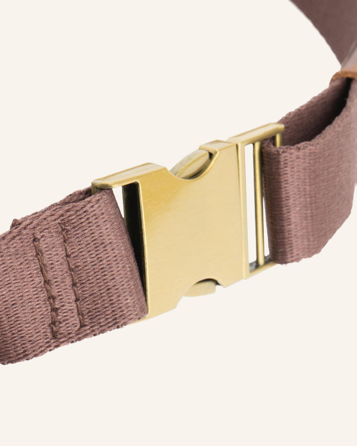 Buckle & Seam Dash Bauchtasche Leder Braun 21cm YKK Crossbody