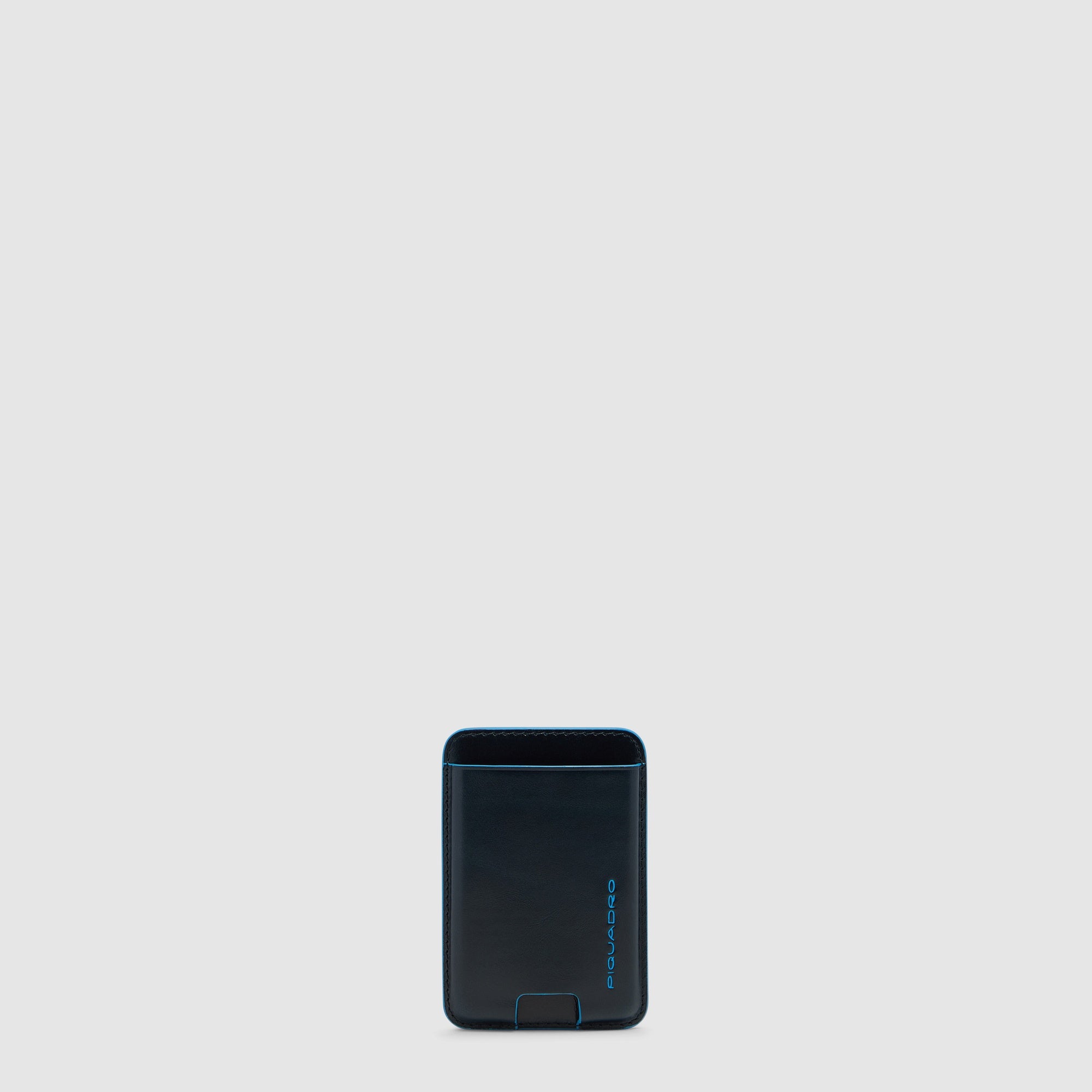 Piquadro BagMotic MagSafe Kartenetui Leder Blau