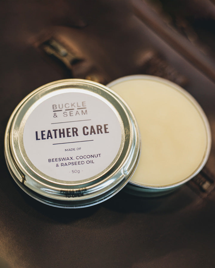 Buckle & Seam Leather Care Lederpflege Wachs 50g farbneutral
