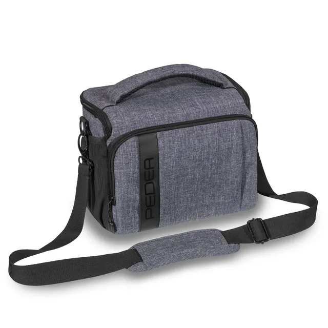 Pedea Fashion XL Kameratasche grau Regenschutz