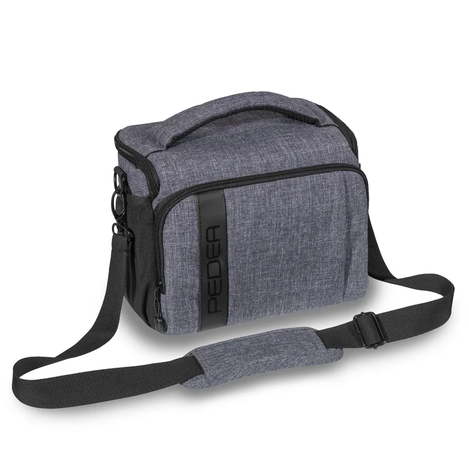 Pedea Fashion XL Kameratasche grau Regenschutz