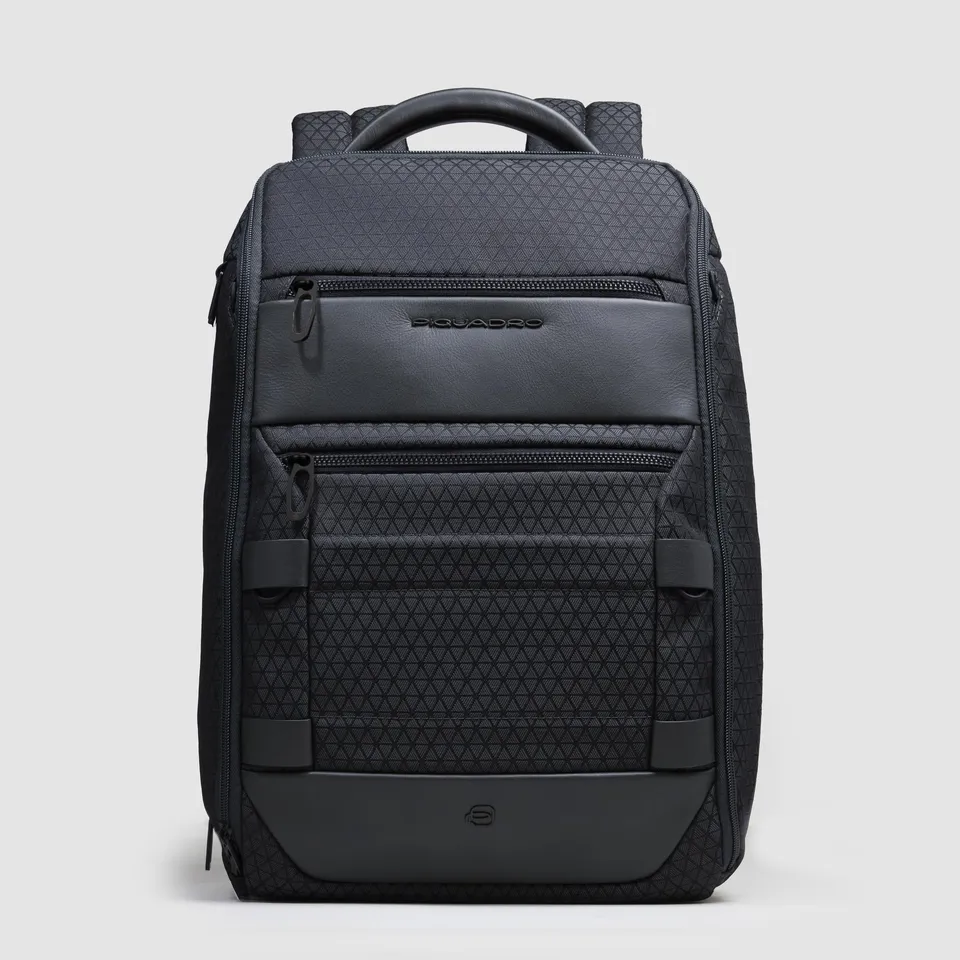 Piquadro Rover Rucksack 15,6 Zoll Laptop Modular Blau