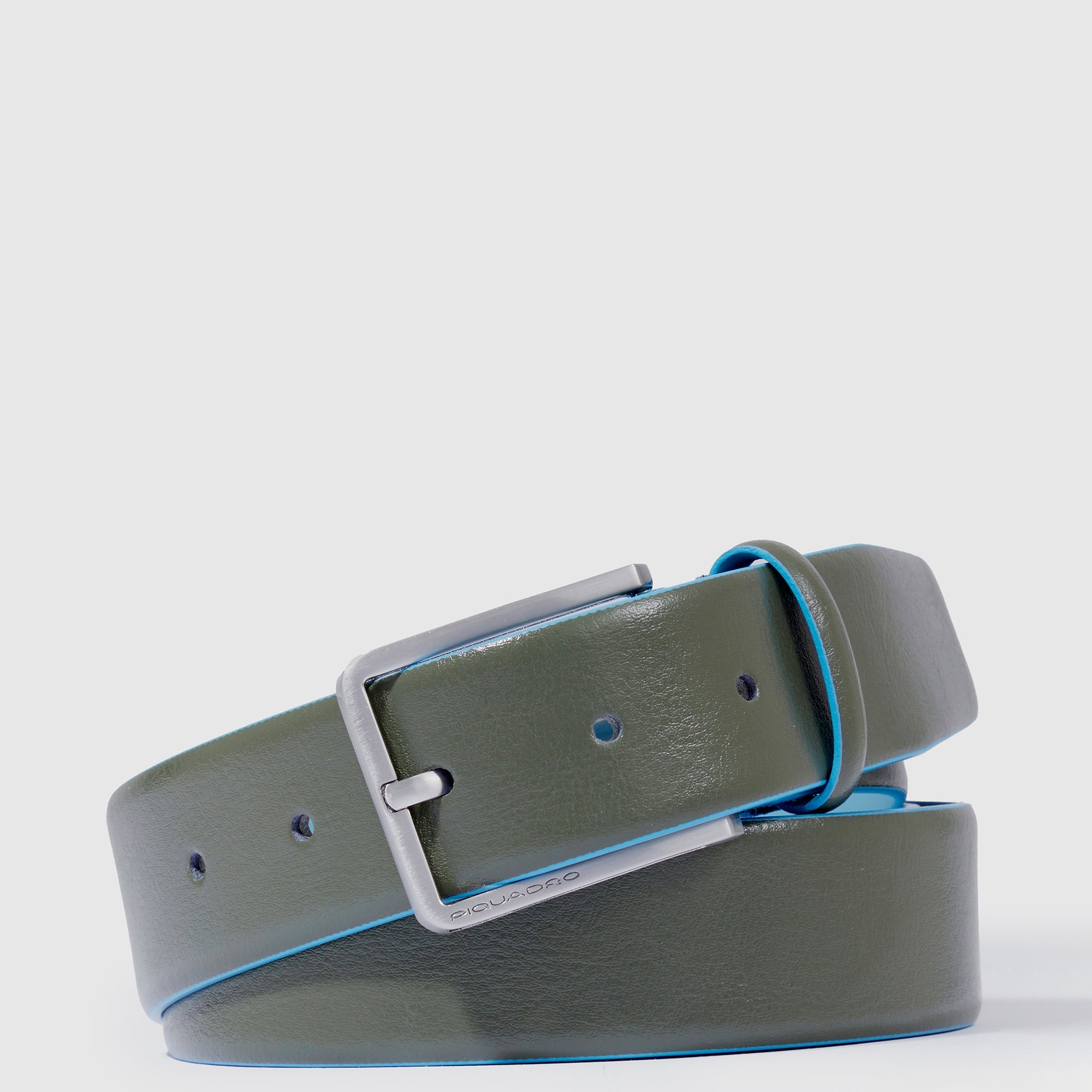 Piquadro Blue Square Gürtel Herren schwarz Leder