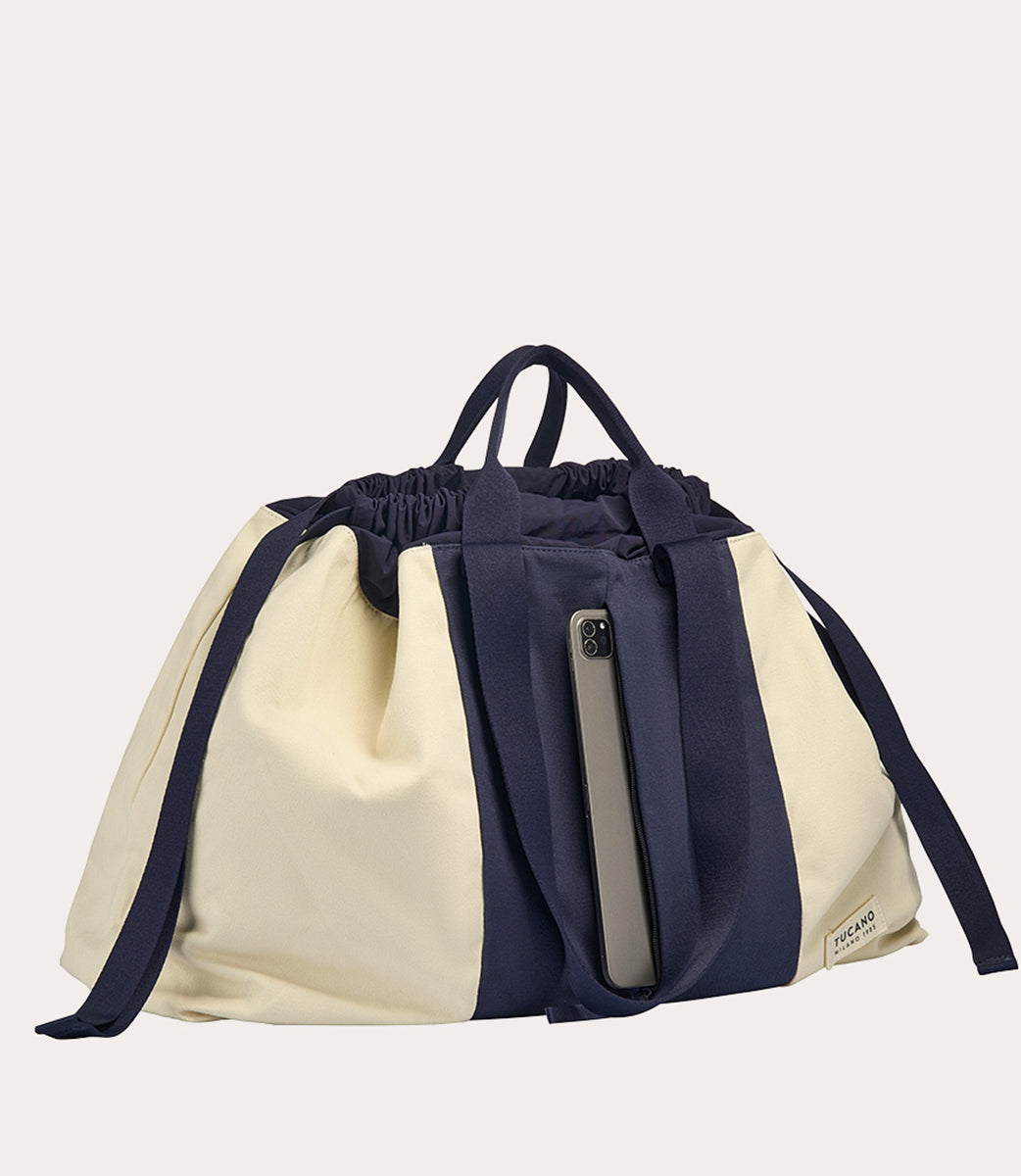 Tucano Carry Beach Large Weekender Canvas Blau