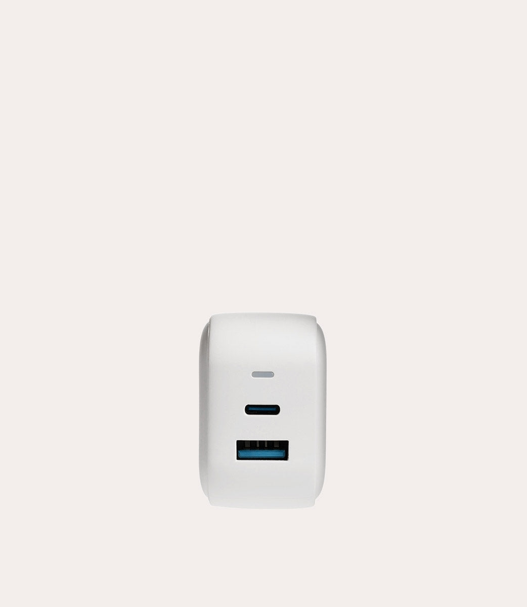Tucano Chargers 38W USB GaN Wandladegerät Weiß USB-C PD