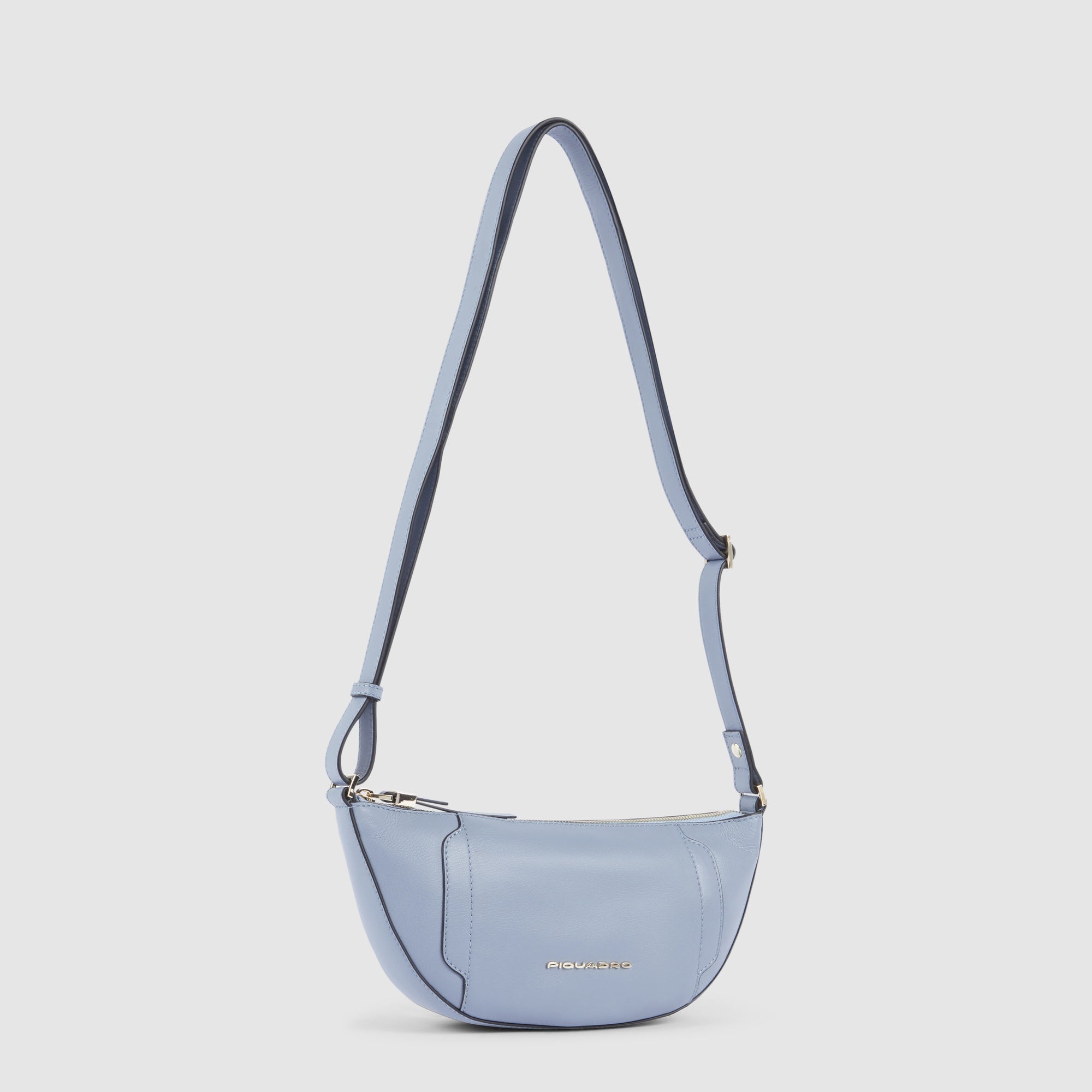 Piquadro Circle Bauchtasche Leder Damen Schwarz