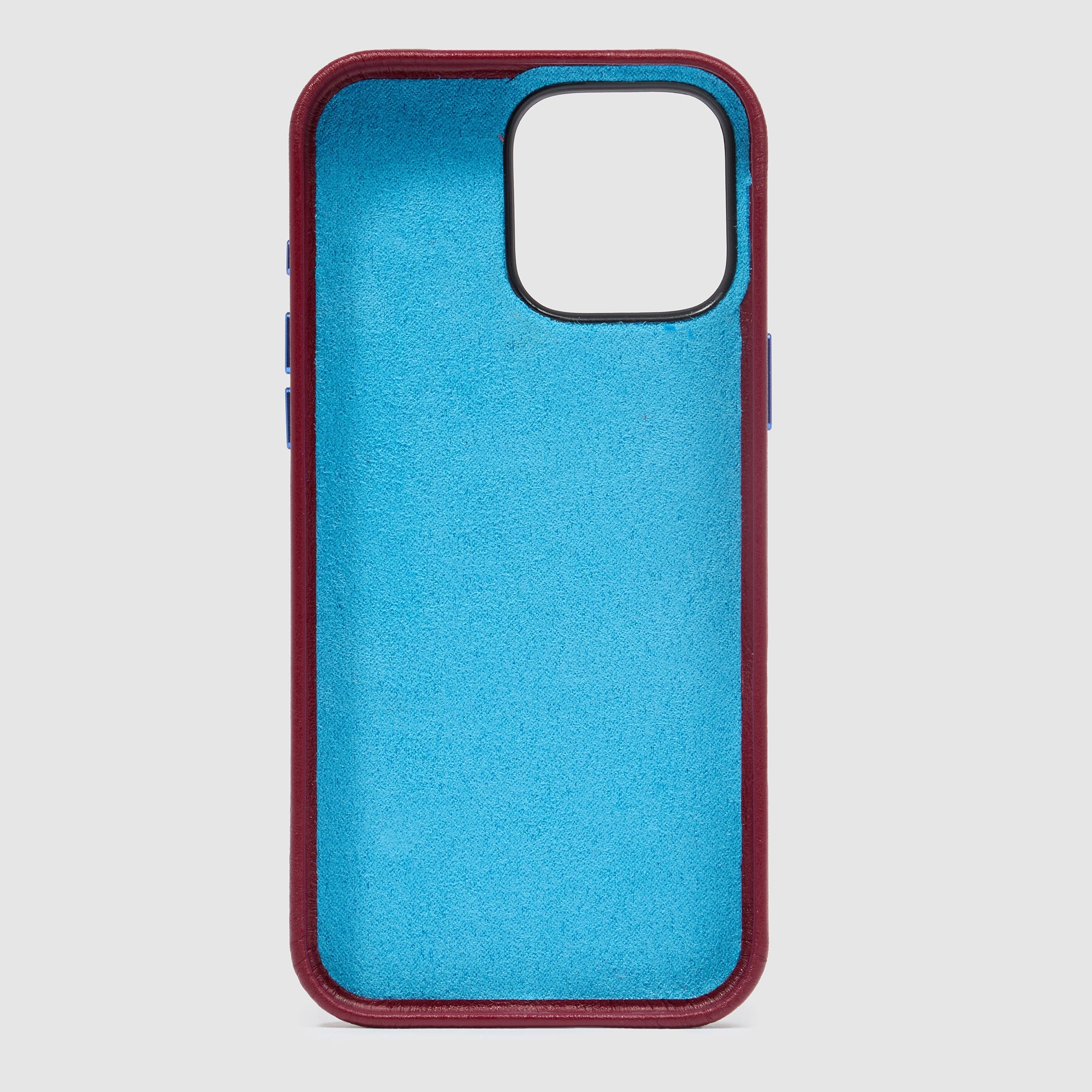 Piquadro Connequ iPhone 16 Pro Max Hülle Leder 6,9 Zoll