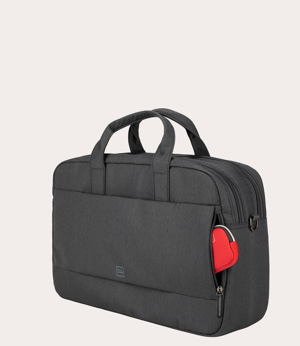 Tucano Flash 15,6 Zoll Laptoptasche Schwarz Recycling