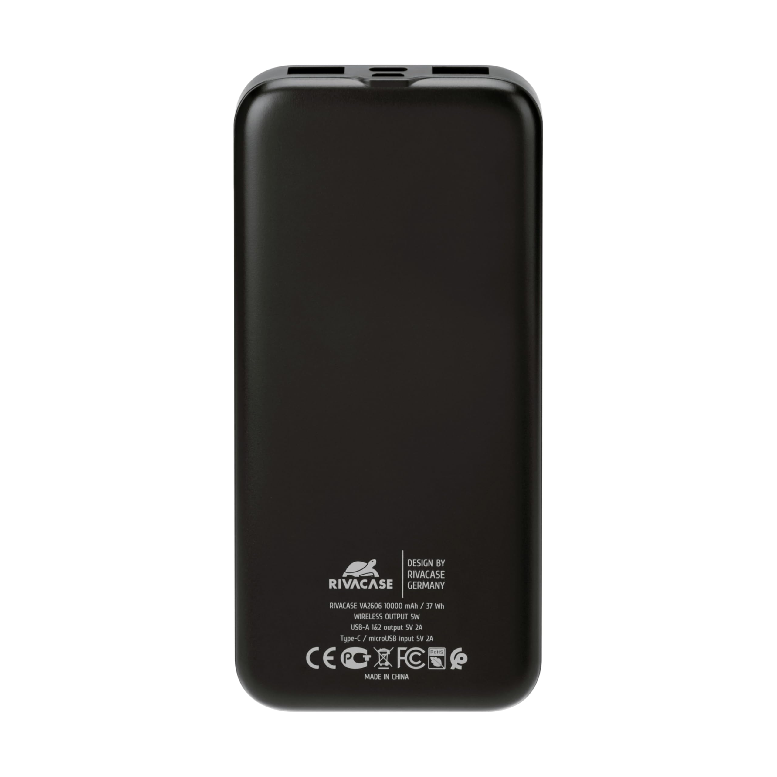 RIVACASE RIVAPOWER VA2606 Powerbank 10000 mAh kabellos
